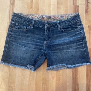 Paige Jimmy Jimmy cutoff denim shorts (28)